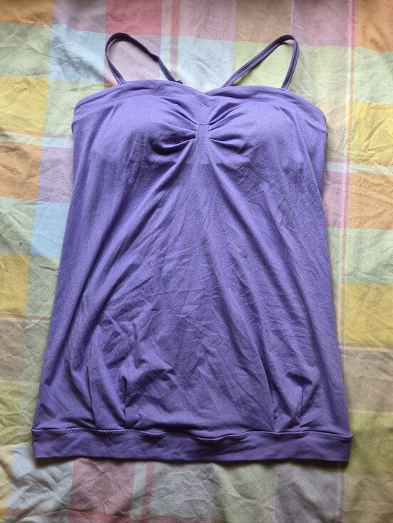 lululemon athletica Tops - lululemon athletica Lavender Ruched Tank with Adjustable Straps